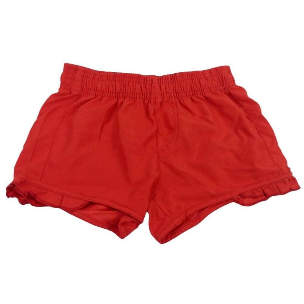 ORageous Girls Small Scarlet Red Solid Boardshorts New with tags